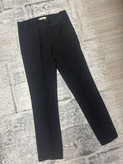 شلوار پارچه ای زنانه راسته مشکی قد ۱۰۰